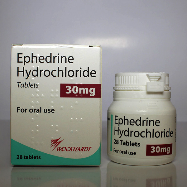 Ephedrine Hydrochloride 30mg - Wockhardt